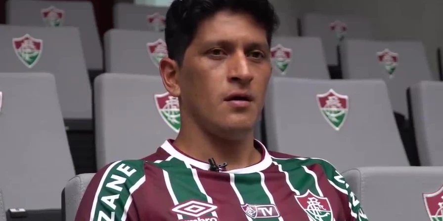 Germán Cano, atacante do Fluminense.