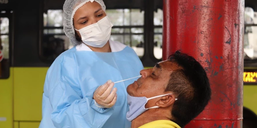 Testagem em massa em São Luís será retomada quando novos testes chegarem.
