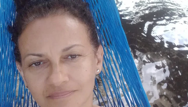 Rosa Ewerton durante gravação do longa-metragem Betânia em Santo Amaro. Foto: Facebook/atriz