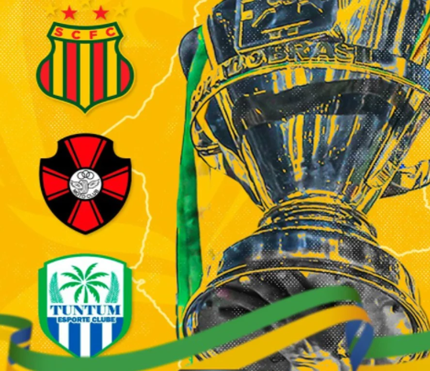 Clubes do Maranhão tiveram o feito de passagem de fase reconhecido (Crédito: Divulgação Copa do Nordeste Twitter)