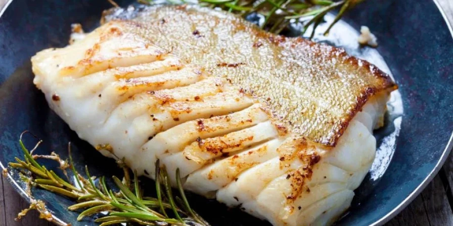 Filé de peixe assado