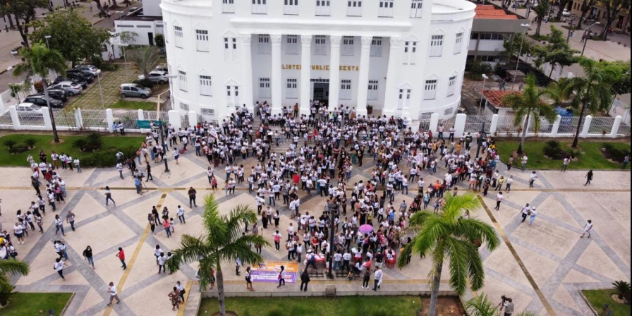 Greve na rede municipal de ensino.