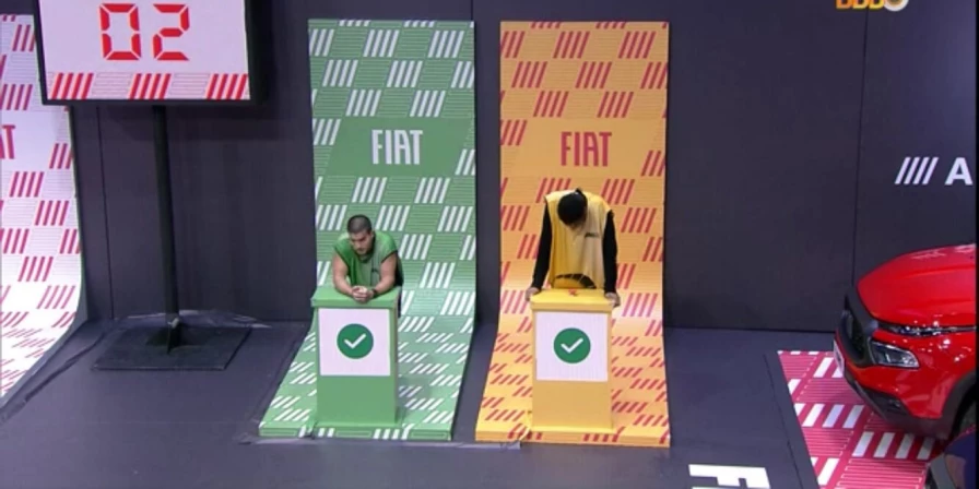 Restam na dinâmica apenas Arthur Aguiar e Paulo André.