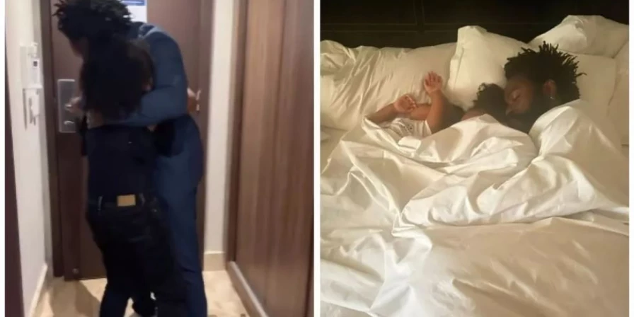 Douglas Silva compartilhou vídeo do momento em que reencontrou as filhas.