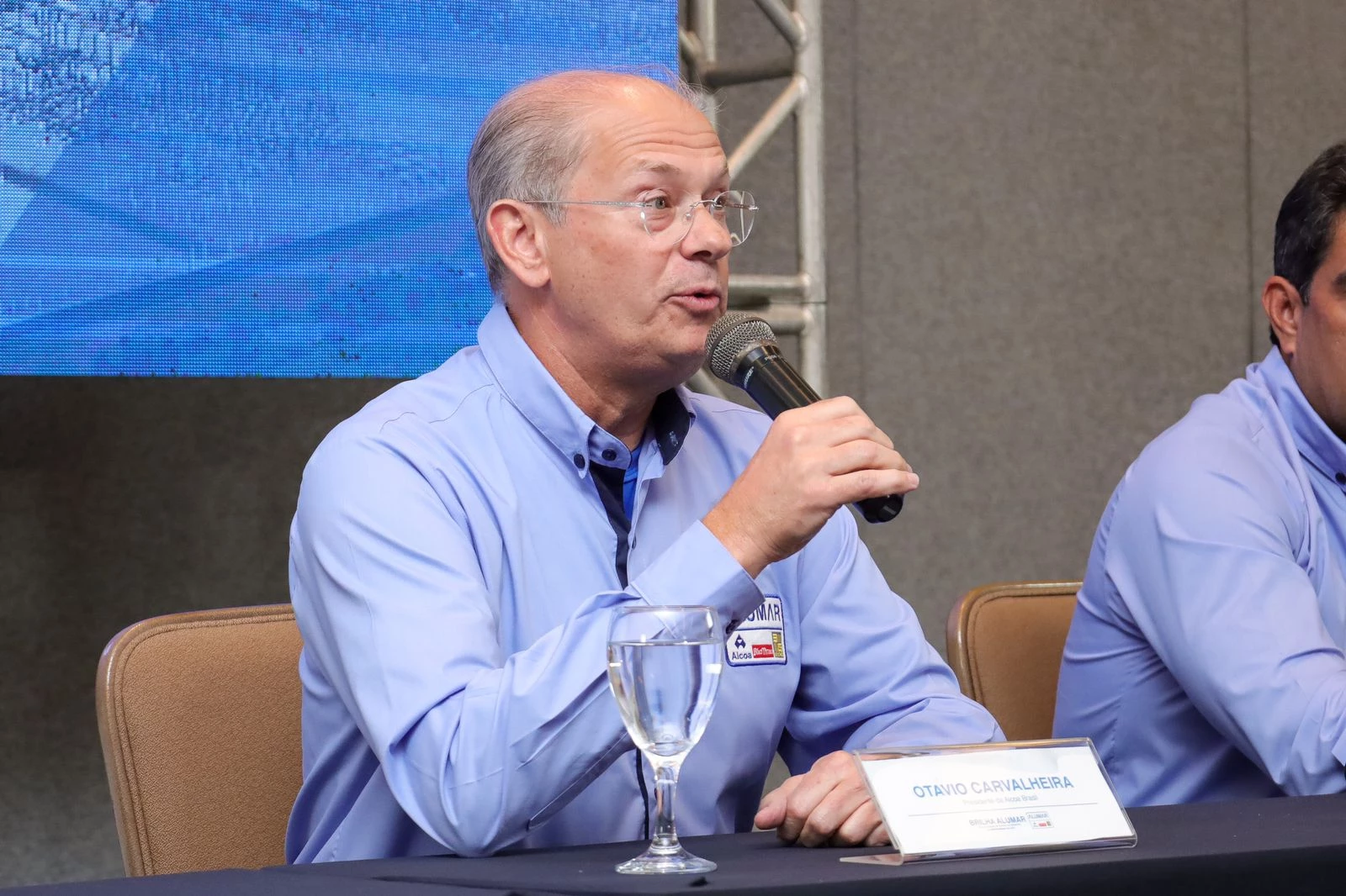 Otavio Carvalheira, presidente da Alcoa Brasil. (Matheus Soares / Grupo Mirante)