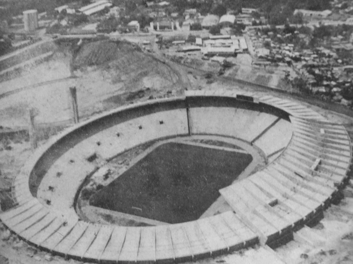 Imagem de blog local aérea do Castelão (Crédito: Blog Futebol Maranhense)