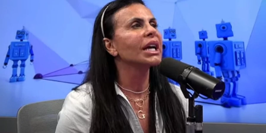 Gretchen em entrevista à Rádio Metrópole.