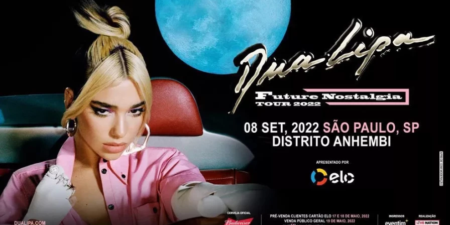 Dua Lipa anuncia show em São Paulo antes do Rock in Rio
