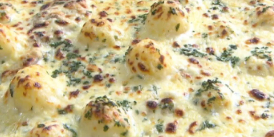 Filé de peixe ao molho branco