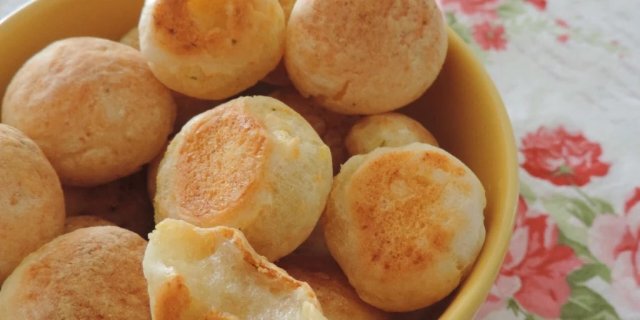 Pão de queijo vegano
