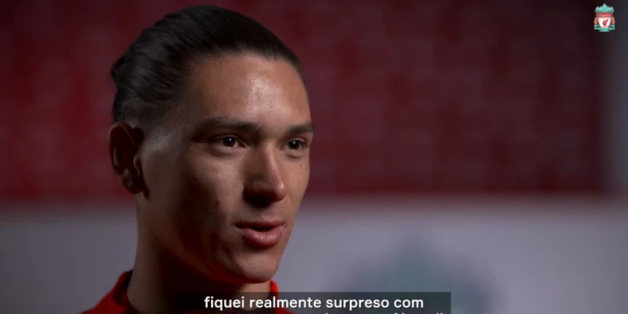 Darwin Nuñez chegou ao Liverpool