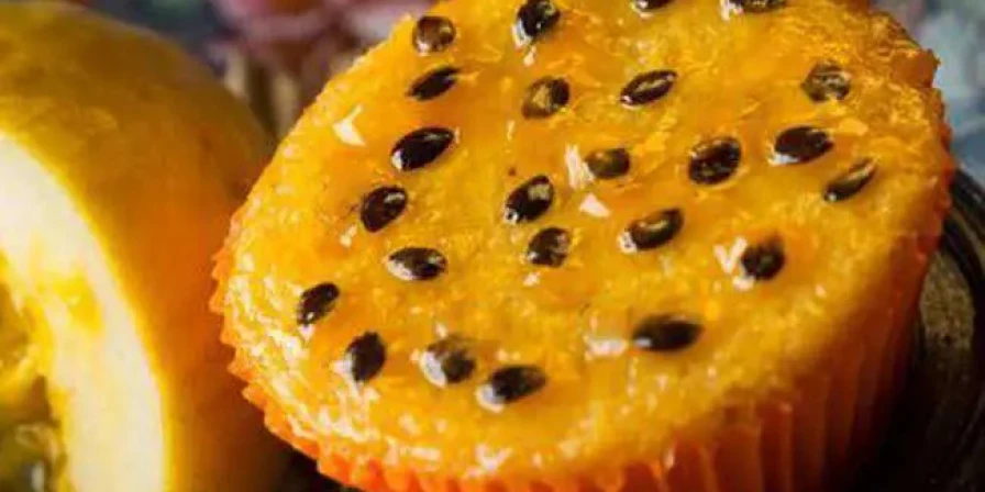 Bolinhos de maracujá fit