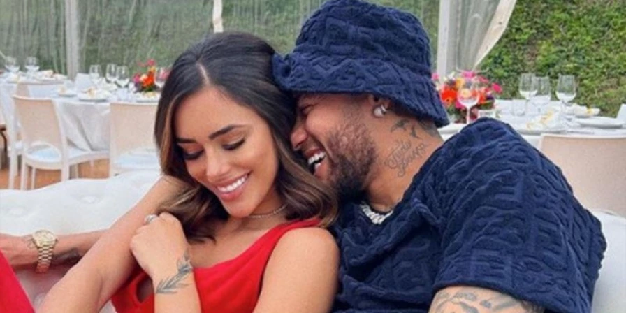 Neymar e Bruna Biancardi em penúltima aparição em público.