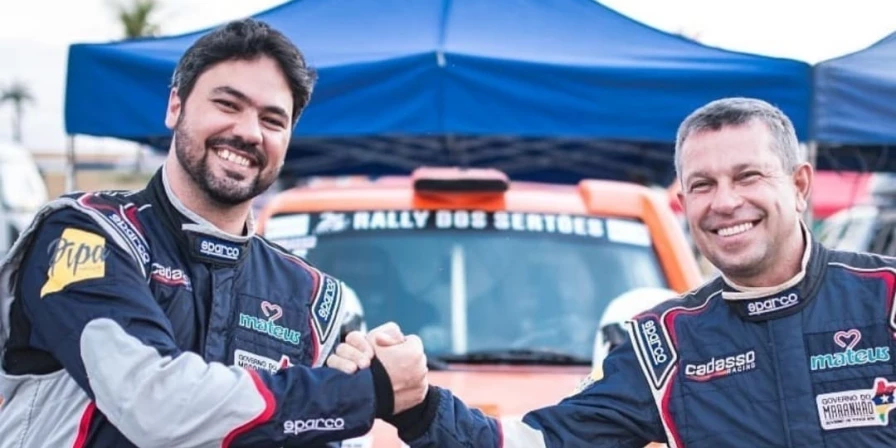Fábio Cadasso e João Afro representam o Maranhão na edição deste ano do Rally dos Sertões.