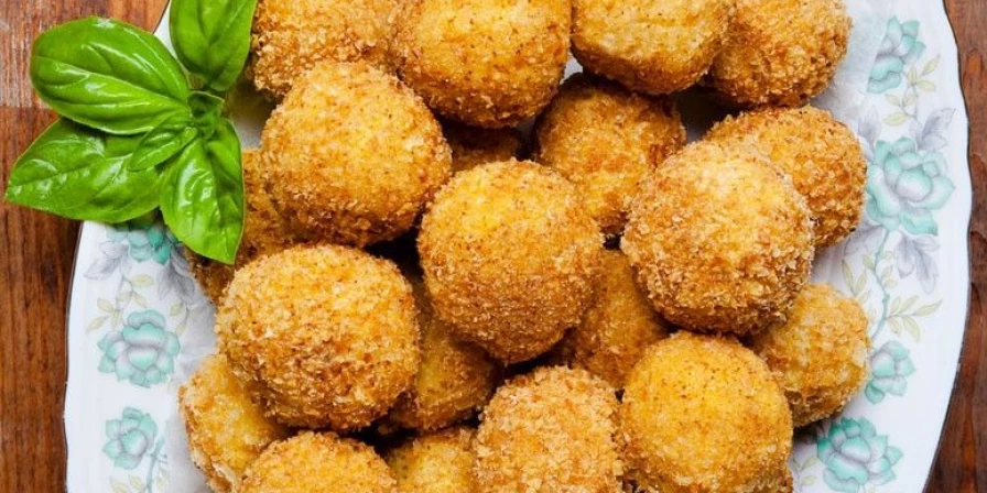 Bolinho de arroz.