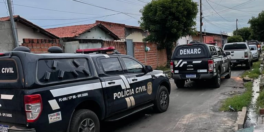 A sentenciada foi conduzida e apresentada na Central de Flagrantes da cidade de Timon.
