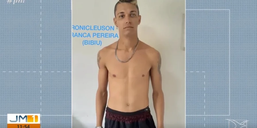 O homem foi identificado como Ronicleuson Franca Pereira, conhecido como 'Bibiu'.