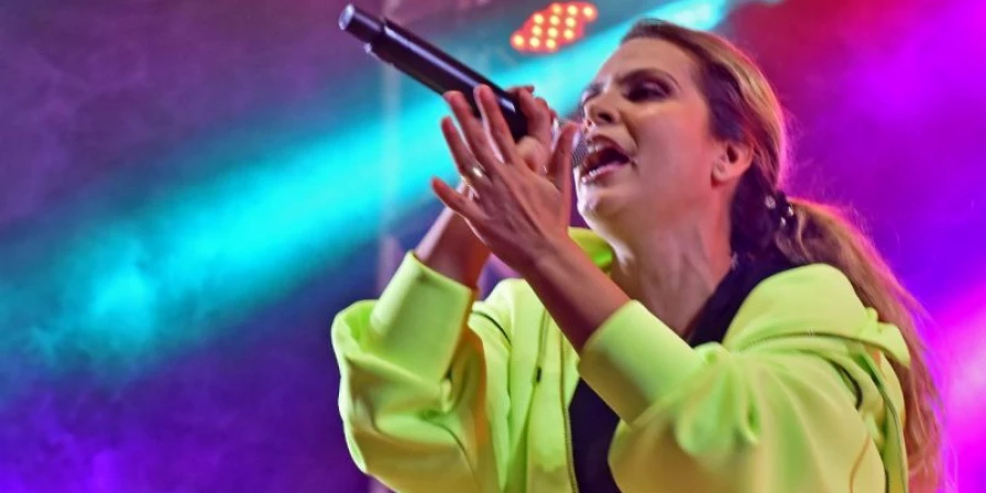 Aline Barros, uma das artistas mais queridas da música gospel, se apresentou nas comemorações dos 410 anos de São Luís.