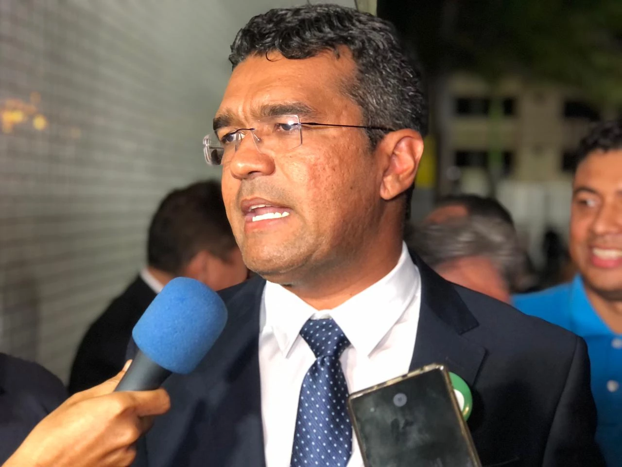 Lahesio não participou de agenda com Flávio Bolsonaro