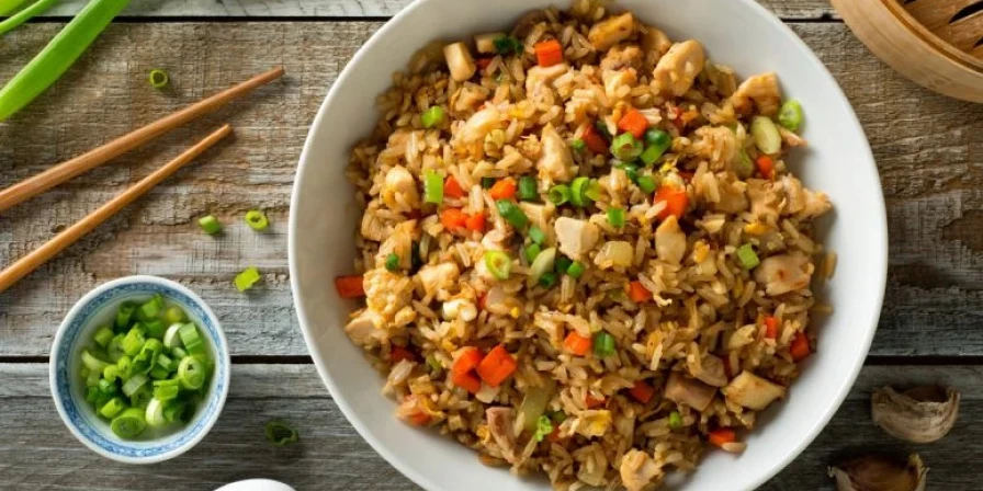 Arroz frito coreano