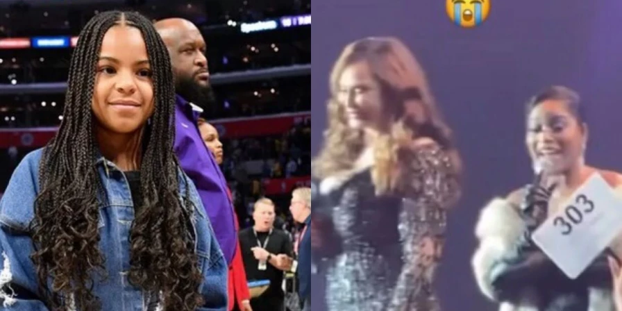 Aos 10 anos, Blue Ivy, filha de Beyoncé dá lance de R$412 mil reais em par de brincos.
