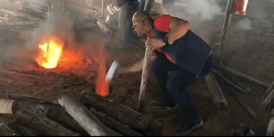 A droga foi incinerada em uma cerâmica, em São Luís.