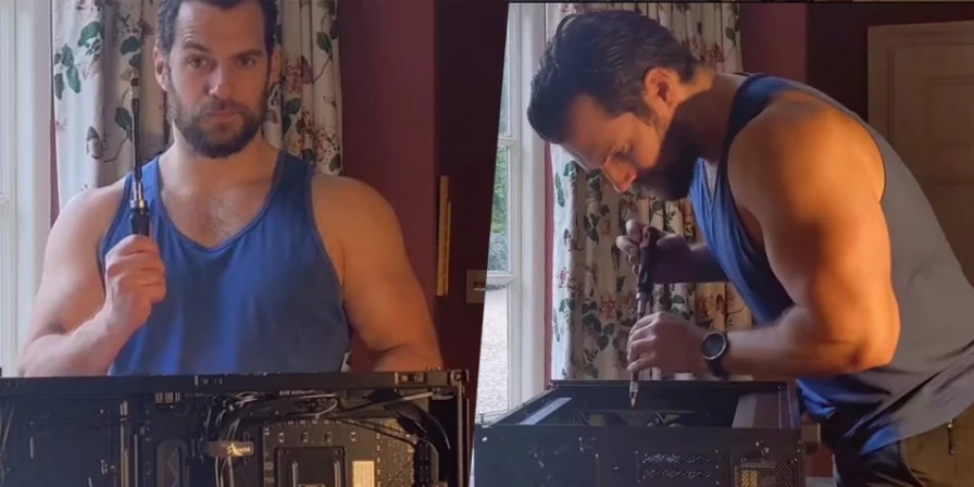 Henry Cavill afirma passar "tempo demais" em jogos de computador