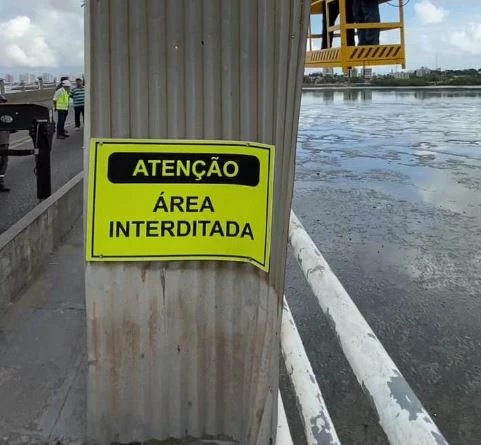 Ponte do São Francisco passou por avaliação técnica. Foto: Divulgação/Sinfra.