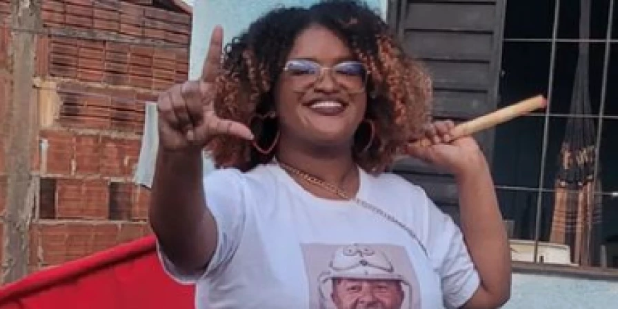 Kelly Araújo é quilombola e membro do PT