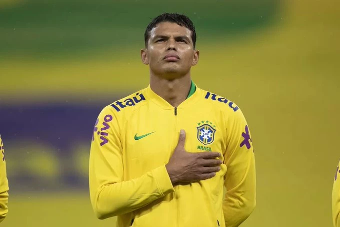 Thiago Silva será o capitão do Brasil na Copa (Crédito: Divulgação CBF)