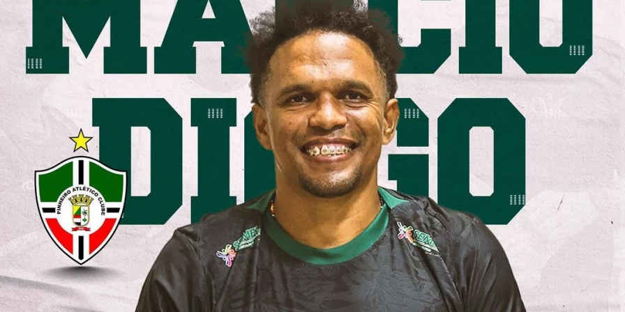 Márcio Diogo está de volta ao Pinheiro para a disputa do Campeonato Maranhense.
