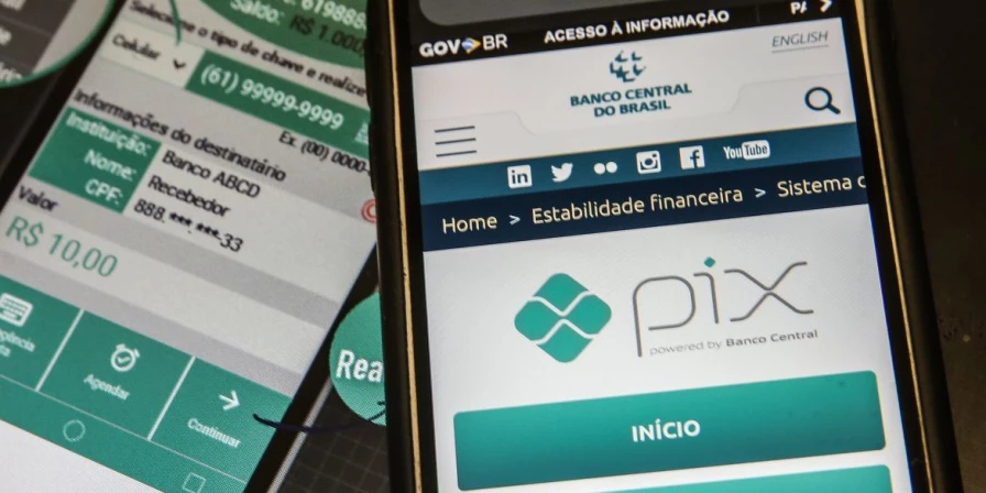 A alta demanda não comprometeu o funcionamento do Pix.