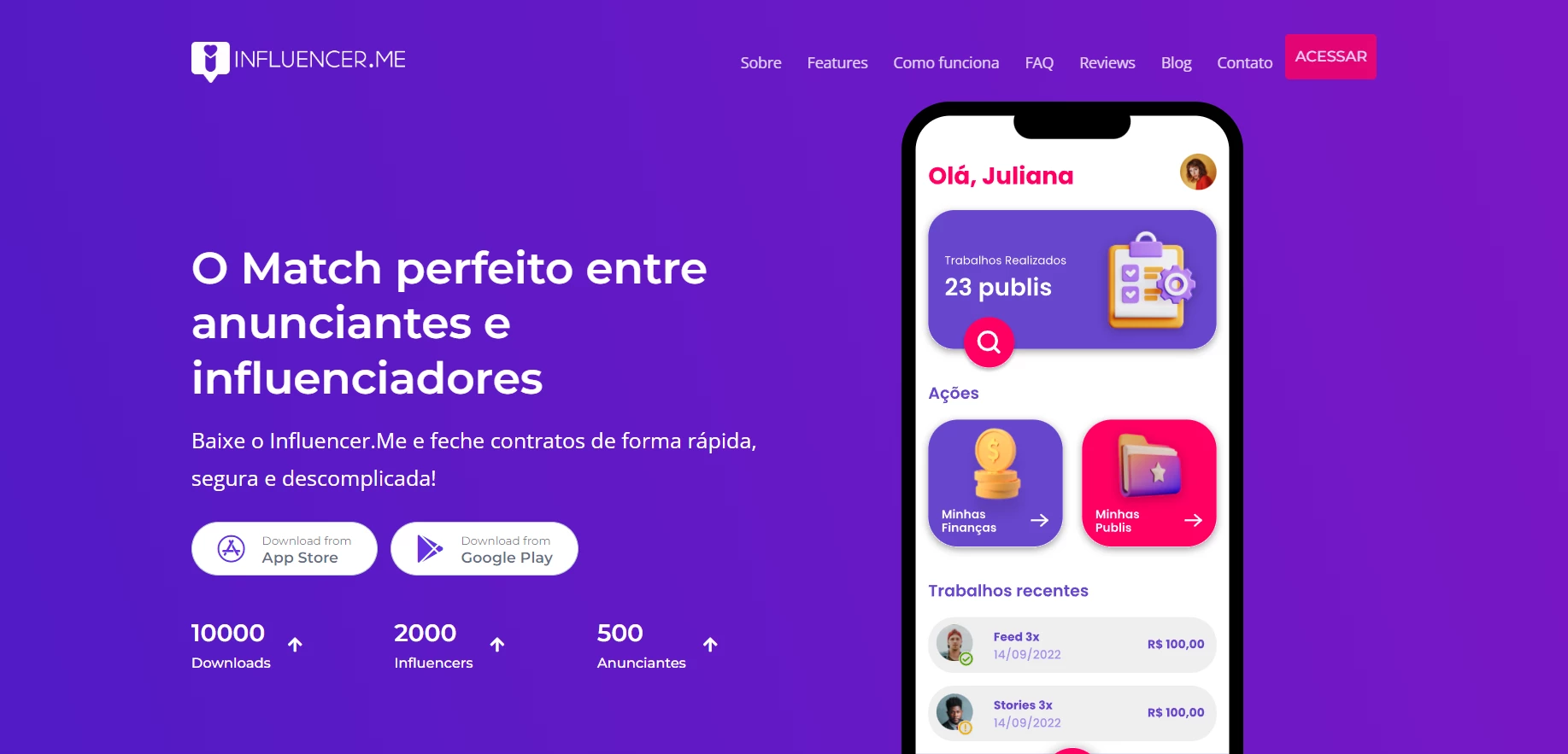 Site influencer.Me