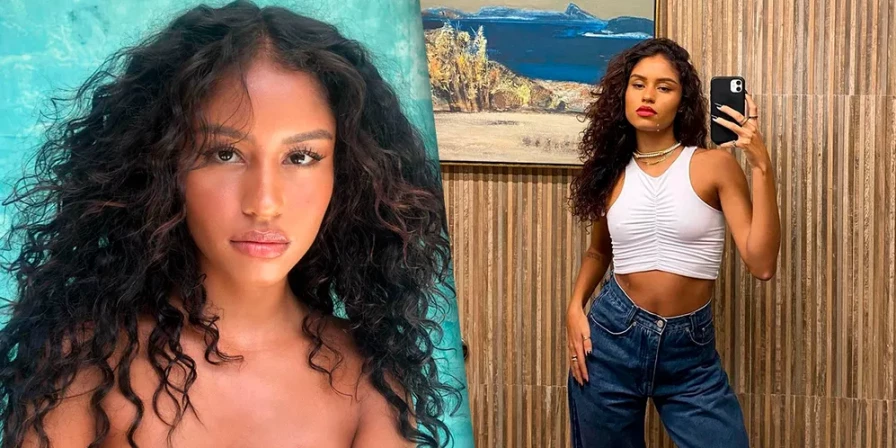 Aoxi é Silene em 'Travessia' — Foto: Reprodução/Instagram
