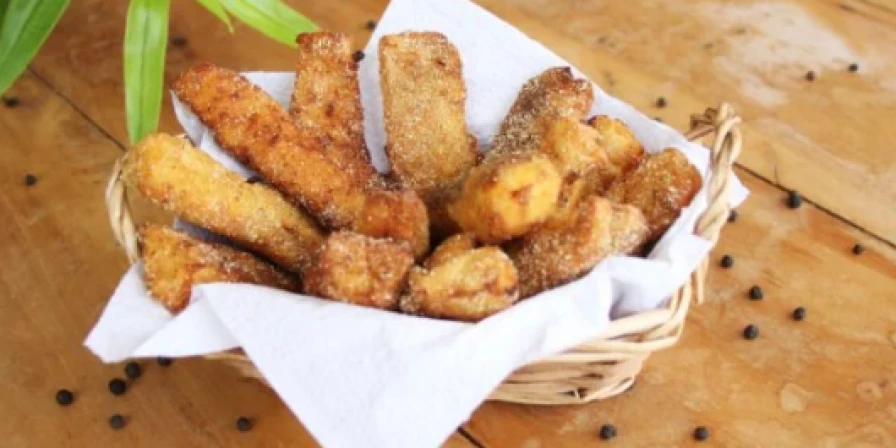 Tilápia frita crocante.