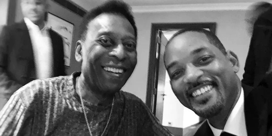 Will Smith com Pelé