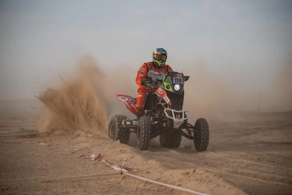 Medeiros estará no comando do quadriciclo #159 na sua 5ª vez no Dakar ( Foto - Victor Eleutério / Fotop)