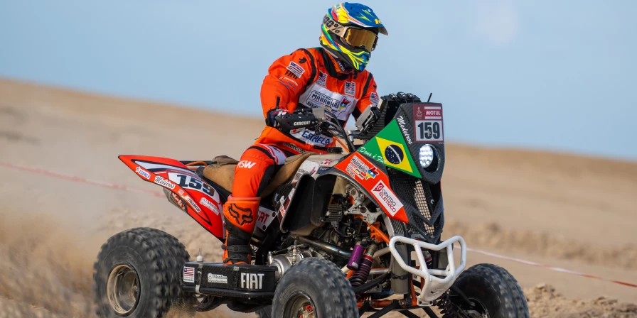 O piloto Marcelo Medeiros representa o Maranhão no Rally Dakar.