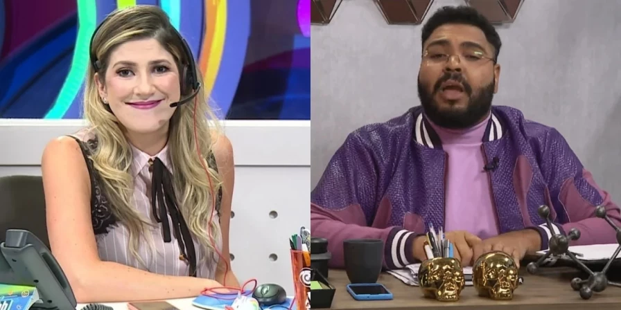 Dani Calabresa e Paulo Vieira.