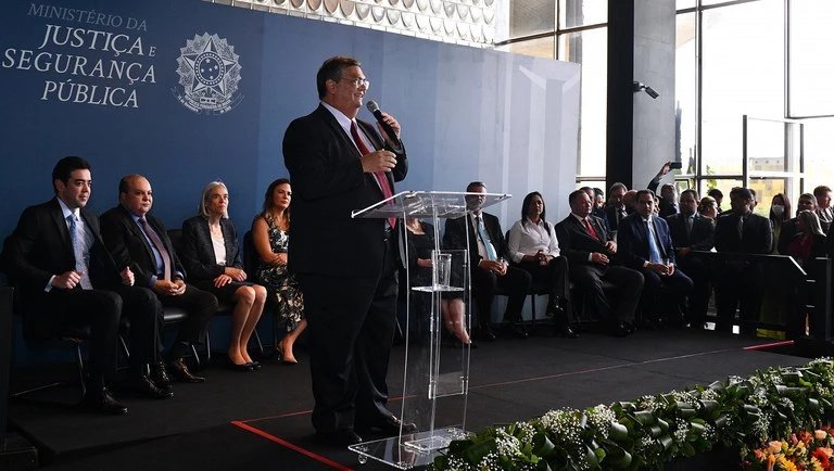Flávio Dino deu posse a auxiliares no Ministério da Justiça
