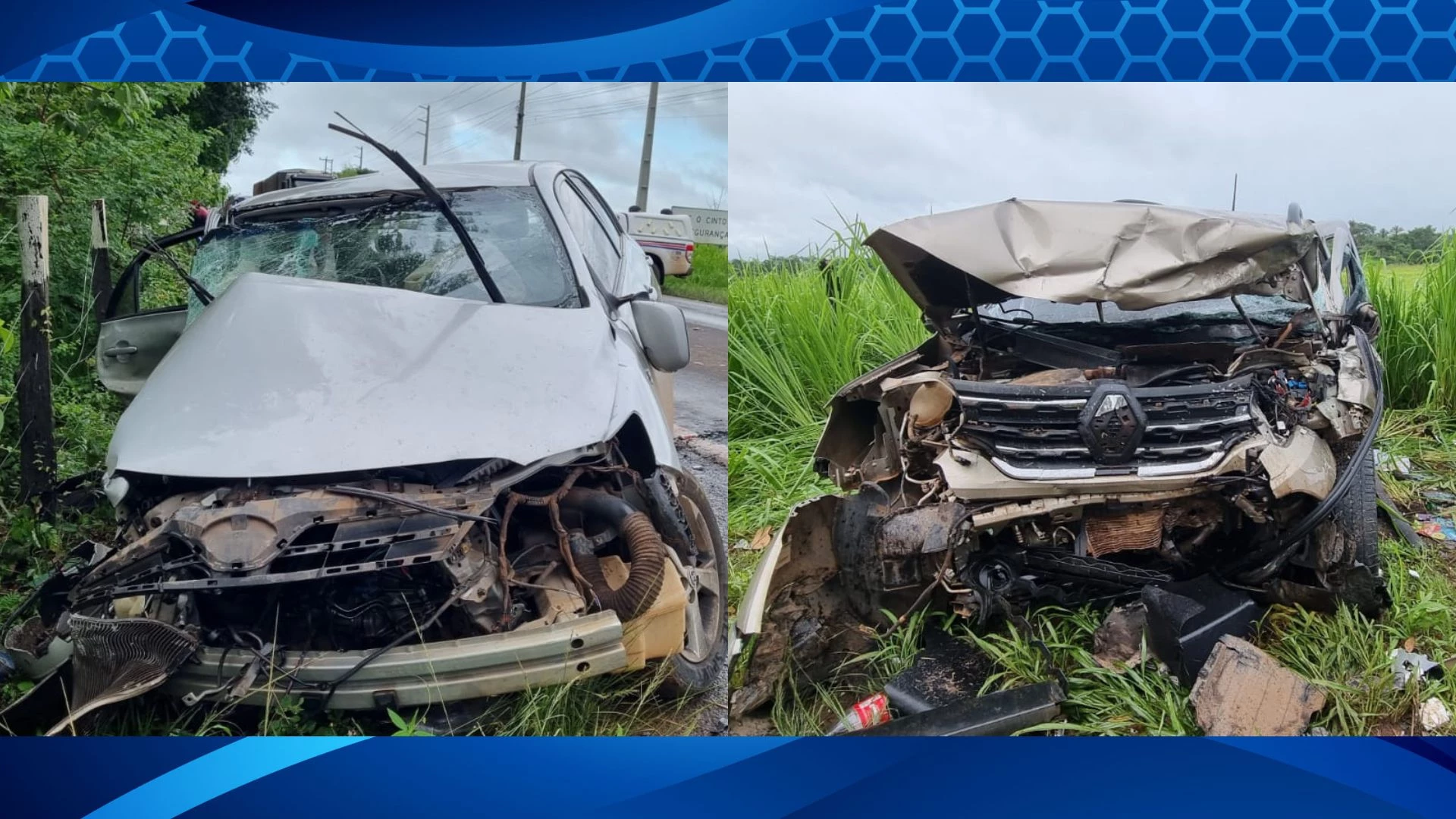 Carros se chocaram resultando em uma morte. (Foto: Divulgação/PRF-MA)