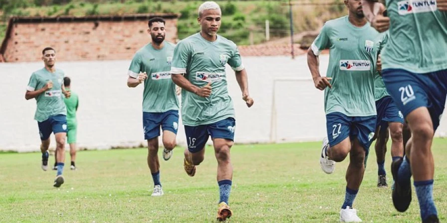 Treino do Tuntum.