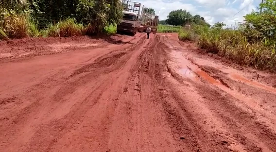 Comunidade interdita MA-125 para cobrar melhores condições na estrada -  Imirante.com - AMP