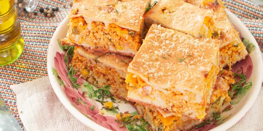 Veja uma versão de torta de frango adequada para uma dieta low carb.