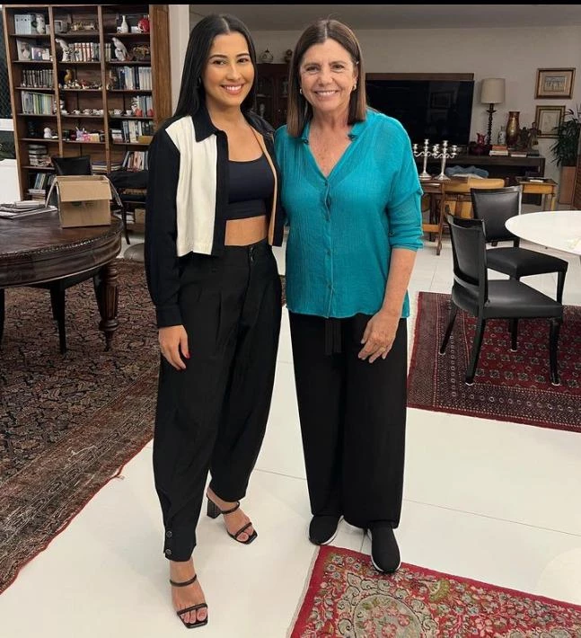 Thaynara OG e Roseana Sarney discutiram a cultura maranhense