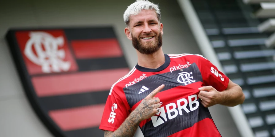 Léo Pereira, zagueiro do Flamengo.