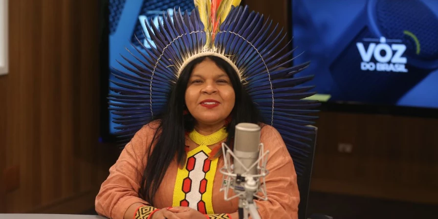 Sônia Guajajara, ministra dos Povos Indígenas.