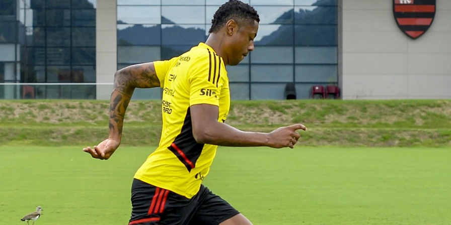 Bruno Henrique, atacante do Flamengo.