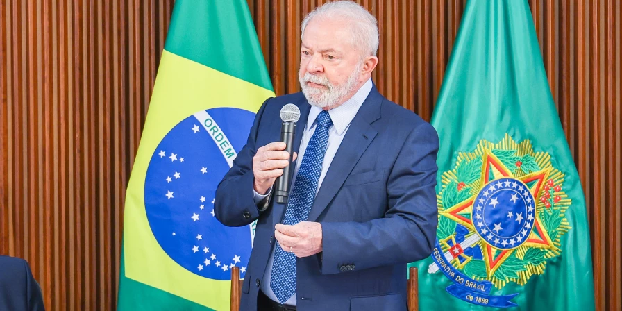 O presidente Luiz Inácio Lula da Silva.
