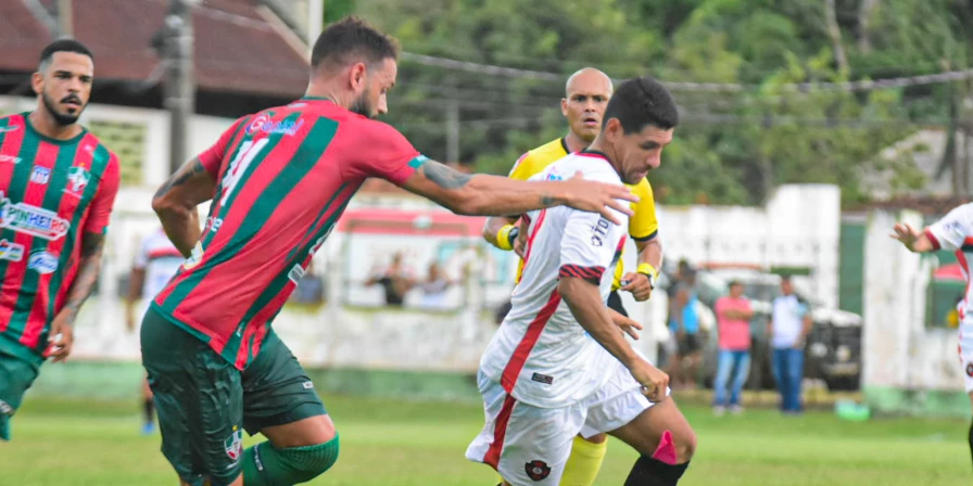 Moto Club e Pinheiro só se enfrentaram pela 1ª divisão do Estadual
